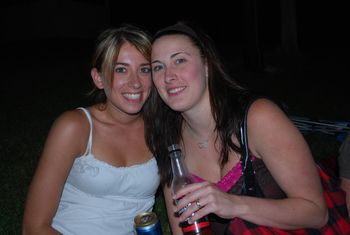 Courtney and friend.
