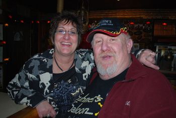 Bill and Jan, owners of Suhmer's. One of our favs.
