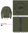 WHISKEY & WEED CREW NECK SWEATSHIRT