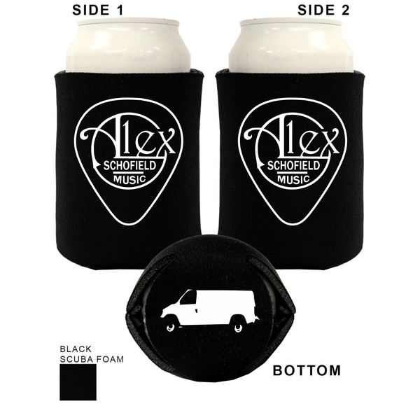 Alex Schofield Pick Logo Koozie