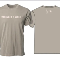 Whiskey + Weed Tee (Med-XL)