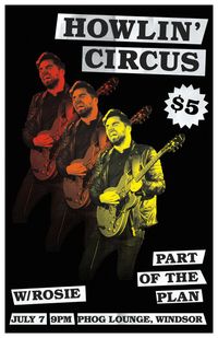 Howlin' Circus at Phog Lounge, Windsor