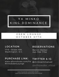 Eden Lounge Showcase