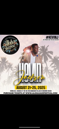 Kevin Jackson at the Aloha Music Festival 