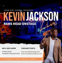 Kevin Jackson at Rams Head on Stage