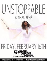  Kevin Jackson Directs: Althea René with Special Guest Trumpeter Alex Parchment