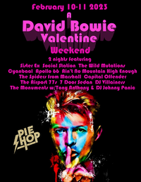 A David Bowie Valentine at Pie Shop!