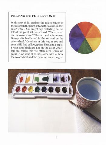 Prep Notes for adults add to the lesson by getting you and your child ready.
