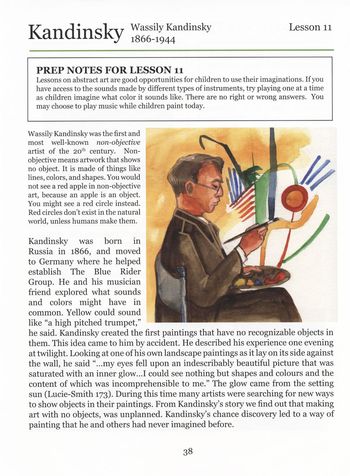 What inspired the first non-objective art? Your child will find out in this lesson.
