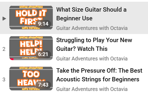 Setting Up For Success YouTube Playlist by Octavia Harris