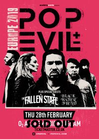 Pop Evil/The Fallen State/Black Water Fiend