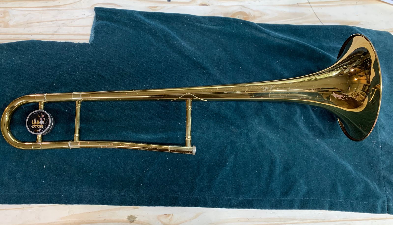 King 606 Trombone #542817 - Wes Lee Music