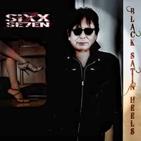 Black Satin Heels by Sixx Se7en
