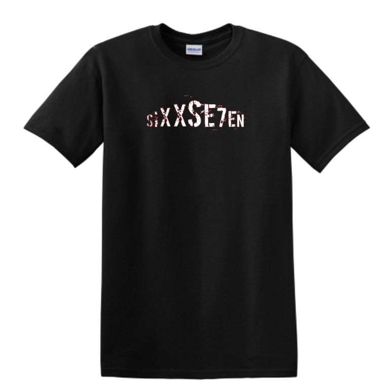 SIXX SE7EN - Red/White Lettering - Gildan 100% Heavy Cotton