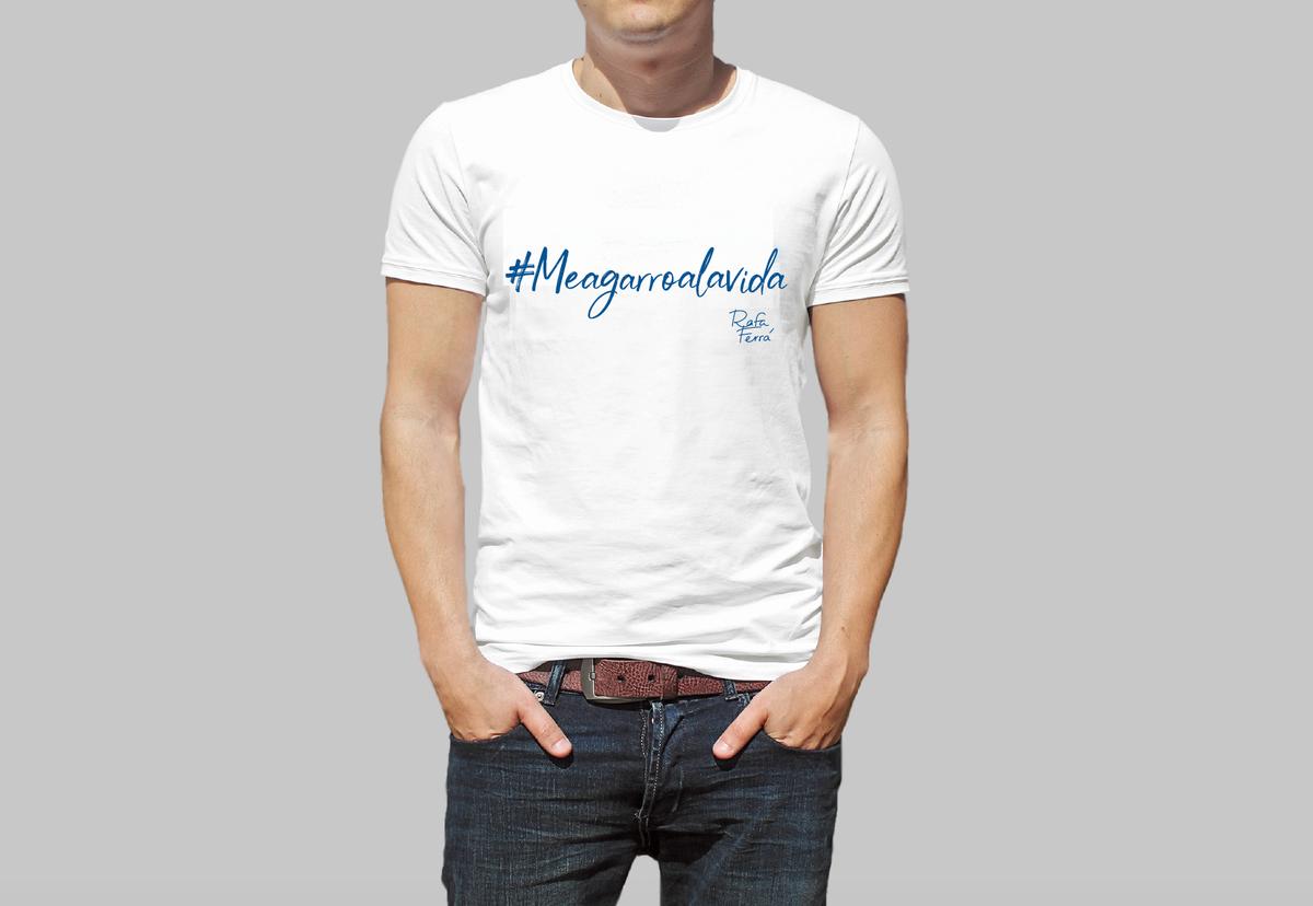 Camiseta Hombre  #Meagarroalavida