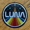 LUNA iron-on patch