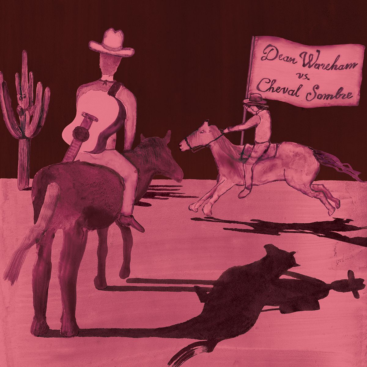 Dean Wareham vs Cheval Sombre - Dean Wareham Vs. Cheval Sombre LP 