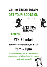 Private Event - Hicktown Breakout Performs Sarah's Side Kicks Line Dancing Event