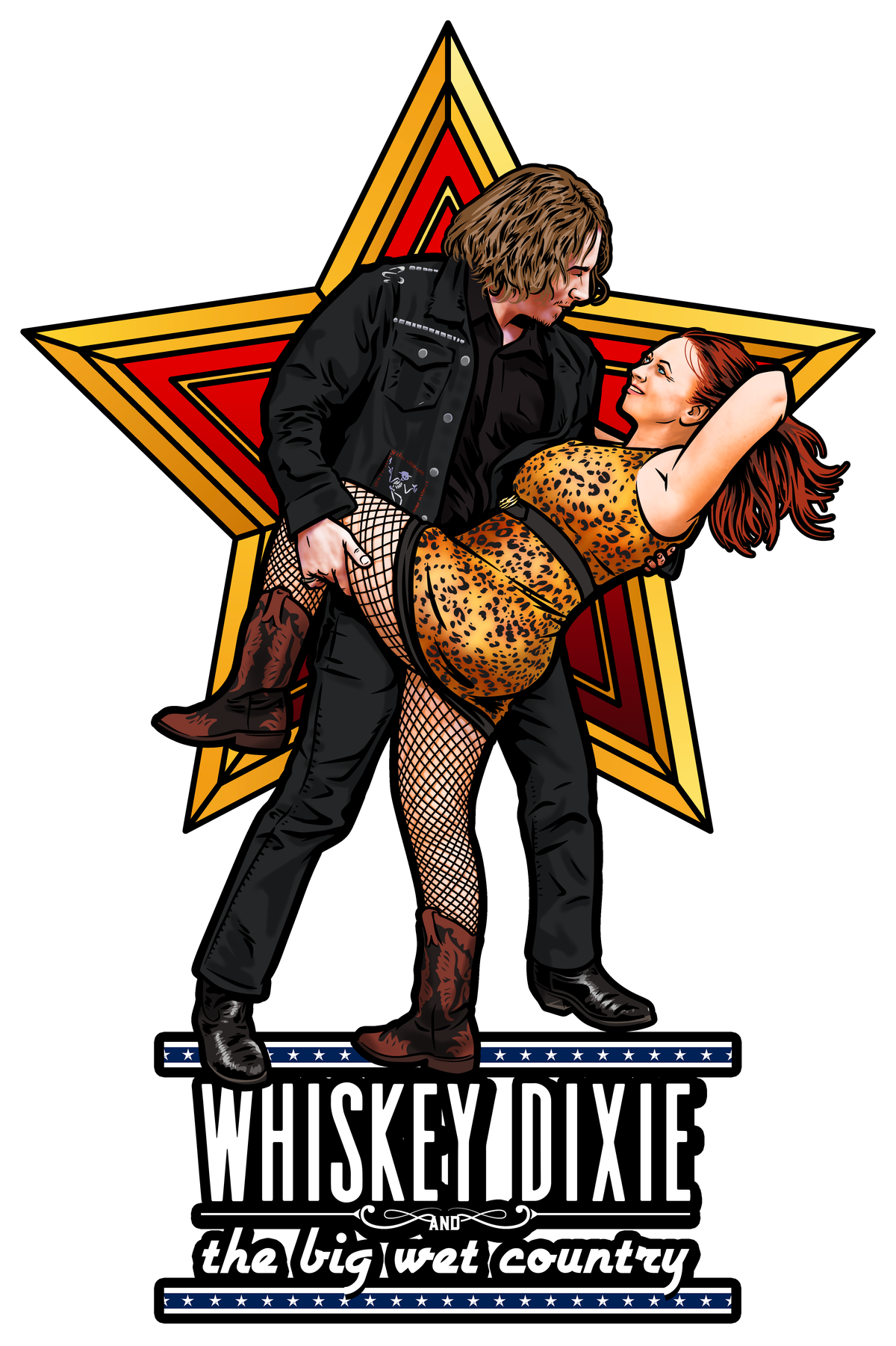 Whiskey Dick Sticker