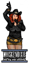 Whiskey Goes Hard – 3” Vinyl Sticker