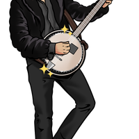 Clamp RonJovi – 3” Vinyl Sticker of Pure Patriotic Mayhem