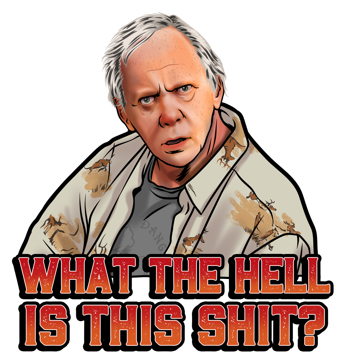 Roger- What The Hell is This Shit? Sticker