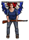 Trish Ain’t Done – 3” Vinyl Sticker