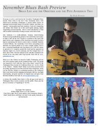 Brian Lee & the Orbiters + Pete Anderson Trio  @ WBS Blues Bash! 