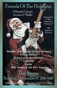 Brian Lee & the Orbiters @ Friends of the Holidays benefit!