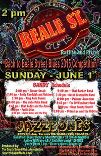 Brian Lee & the Orbiters at SSBA "Back To Beale St." competition