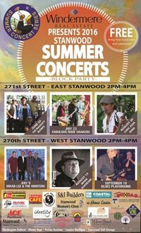 Brian Lee & the Orbiters @ Stanwood Summer Concert! 