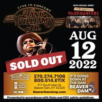 HANK WILLIAMS Jr., with the Kentucky Headhunters