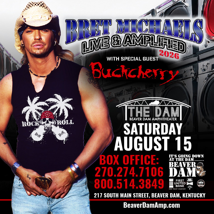 BRET MICHAELS - LIVE & AMPLIFIED 2026 @ Beaver Dam Amphitheater