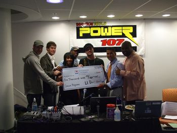 Check presentation to Children's Hospital of $1000!
