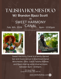Talisha Holmes Duo w/Brandon Bjazz Scott 