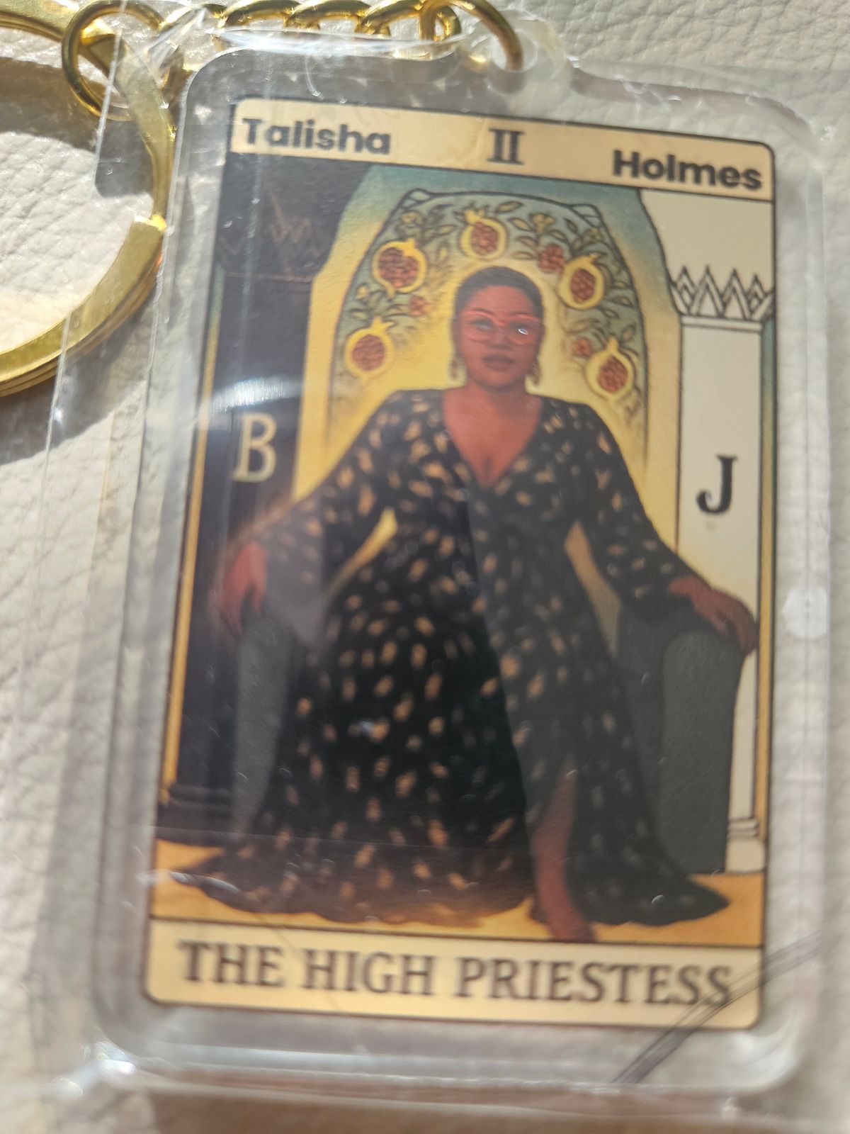 The Highest Priestess - Keychain