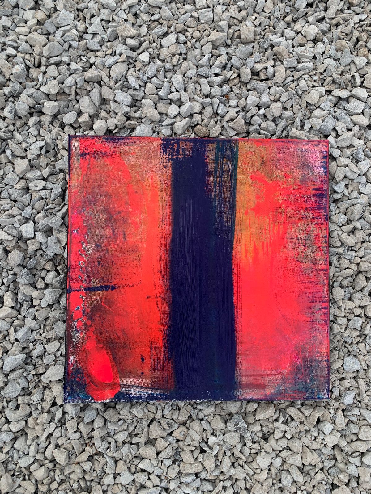 Visit This Piece @ The Clay Lady Gallery- Nashville, TN  "The Road We Choose”-The Space Between The Words Series -18 x 18 