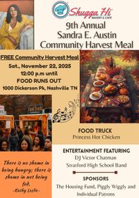 9th Annual Sandra E. Austin Community Harvest Meal 
