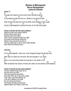 Streets Of Minneapolis - Lyrics & Chords