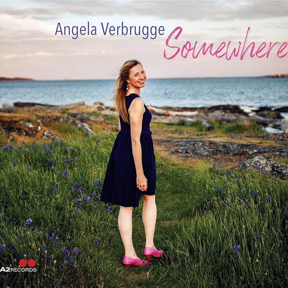 Somewhere - Angela Verbrugge - album cover - Origin Records