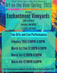 Art on the Vine- Spring 2023