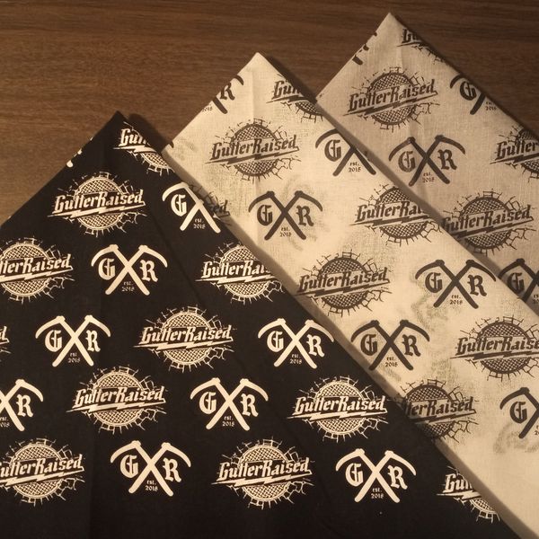 Gutter Raised Bandanas