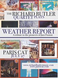 Richard Butler Quartet plays Weather Report