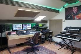 Where every song has been recorded. I go in here with one idea and have ten more just chatting to Mark.

