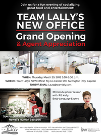Team Lally's New Office Grand Opening & Realtor Appreciation Party 