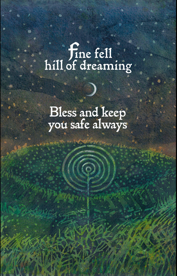 Hill of dreaming Tea Towel