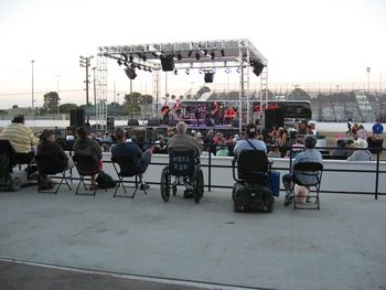 09-09-10: This year they put us on a beautiful stage in the events arena with our friends the Western Continentals opening the show.
