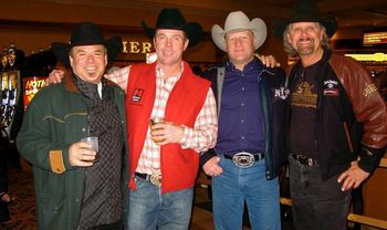11-14-08: Jammin for our Rocky Mountain Fair friends in the Harmony Artists Suite
