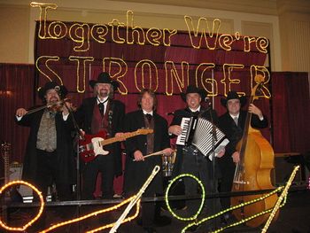 
Here we are on stage for our  showcase at the Texas Fairs Convention in Austin, TX. The theme of their convention was 'Together We're Stronger'!


