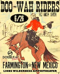 The Doo-Wah Riders appear in Farmington, New Mexico